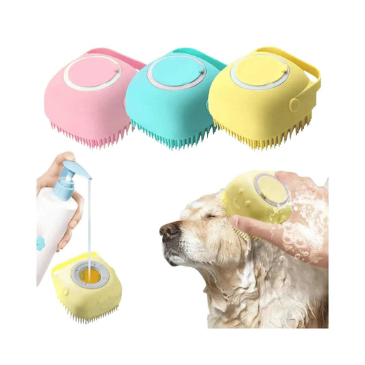 Doggy Massage Shampoo Brush - Petopia |