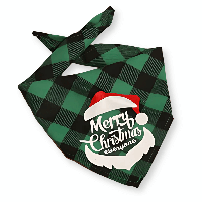 Dog Christmas Plaid Bandanas - Petopia | Products for dogs