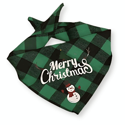 Dog Christmas Plaid Bandanas - Petopia | Products for dogs